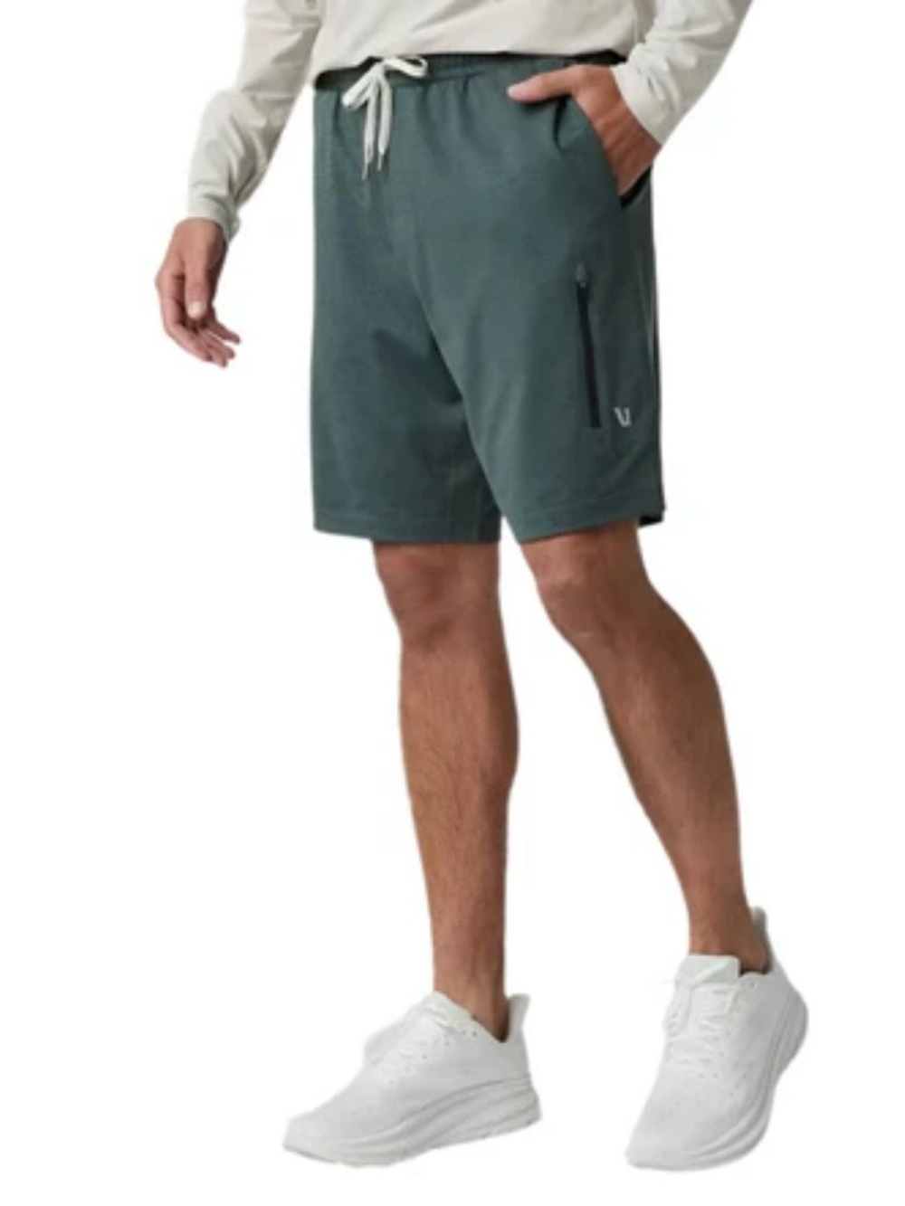 VUORI Men’s Sunday Performance Shorts Aspen Heather L New W/Out Tags - Picture 12 of 14
